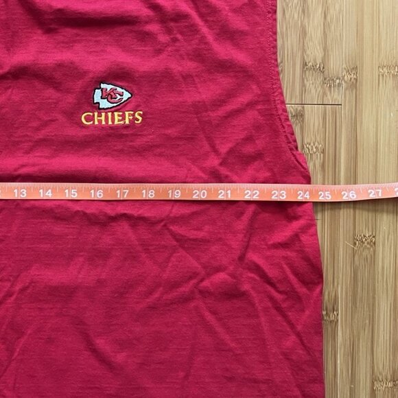 Vintage Kansas City Chiefs Sleeveless Top XXL - LN - Picture 6 of 8